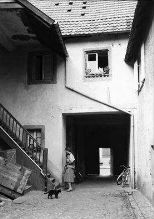 Kaysersberg: Hof im Geburtshaus Dr. Albert Schweitzers