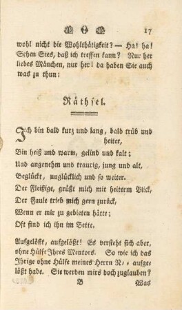 Räthsel