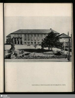 Kulturhaus Für Bergarbeiter In Oelsnitz/Erzg.
