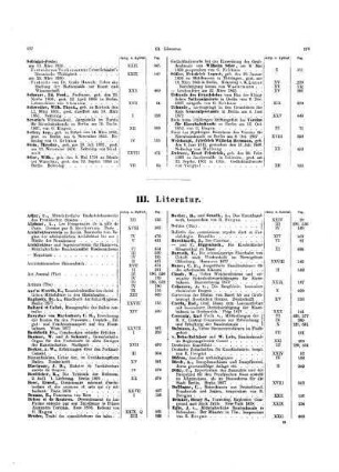 III. Literatur