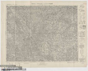 Einheitsblatt Nr. 124 Kulmbach - Wunsiedel - Bayreuth - Kemnath