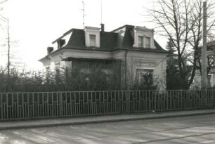 Radebeul, Meißner Straße 317. Wohnhaus (um 1880). Straßenansicht