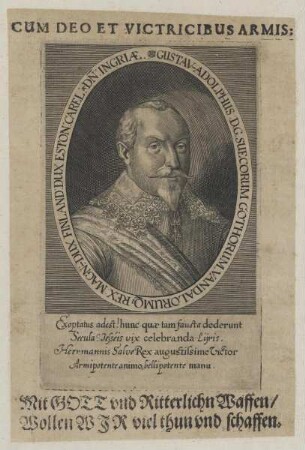 Bildnis des Gustav Adolphus II., König von Schweden