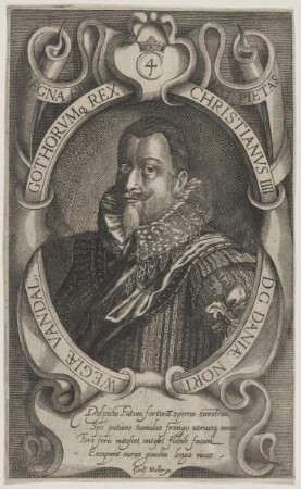 Bildnis des Christianvs IIII., Dania Nort. Rex