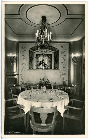 Radebeul. Sektkellerei "Bussard", Weinstuben, Club-Zimmer