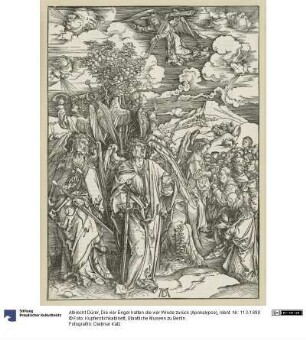Die vier Engel halten die vier Winde zurück (Apokalypse)