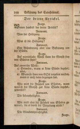102-114, Der dritte Artickel