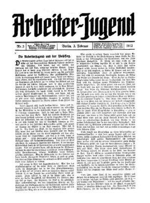 Die Arbeiterjugend und der Wahlsieg