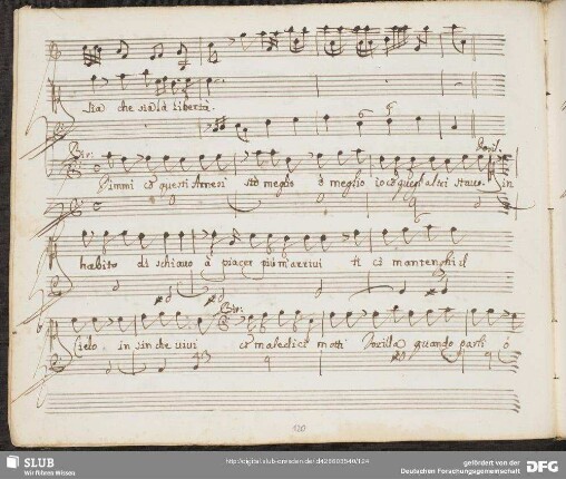 Recitativo: Dimmi con questi arnesi