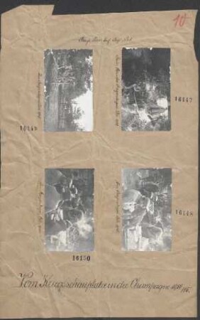 In der Champagne 1914/1915: Im Bayernlager