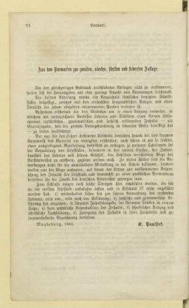 Aus den Vorworten zur zweiten, vierten, fünften und siebenten Auflage