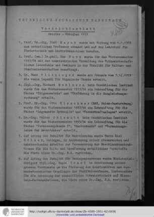Oktober - November 1953