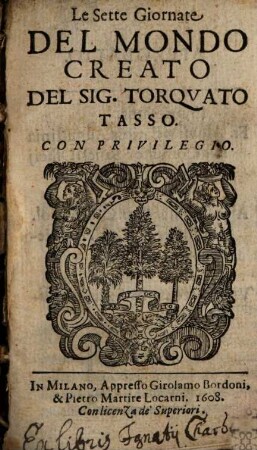 Le Sette Giornate Del Mondo Creato