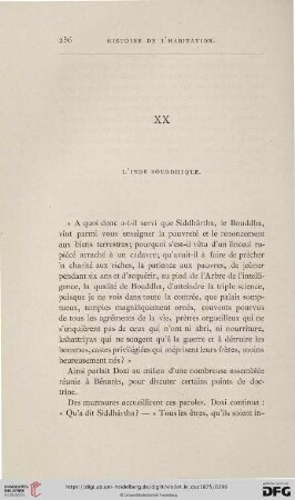XX. L'Inde bouddhique