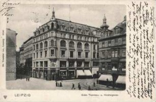 Leipzig: Ecke Thomas- u. Klostergasse