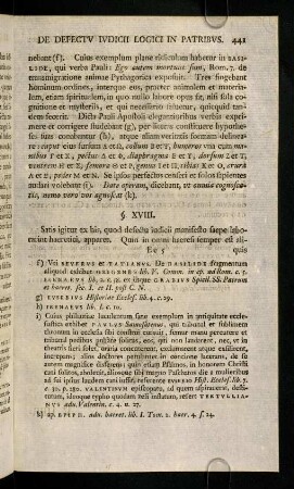441-442, § XVIII