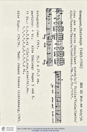 Jesu der du meine Seele hast