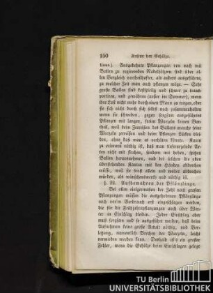 § 22. Aufbewahren der Pflänzlinge.