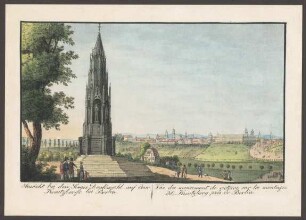 Ansichtskarte Aussicht am Nationaldenkmal auf dem Kreuzberg
