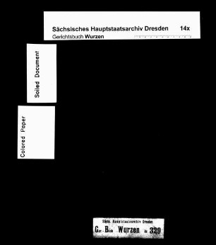 Konsensbuch über die Stadtfelder