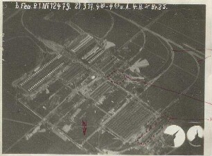 Geschützwerke Krupp, Freimann (mit Einzeichnungen) (800 m)