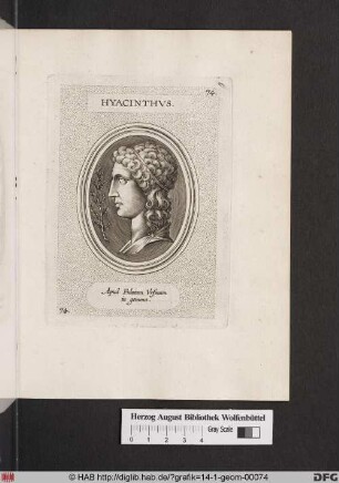 Porträt des Hyacinthus.