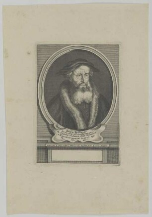 Bildnis des Henry Bullinger