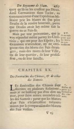 Chapitre XX. Des funerailles des Chinois, & de celles des Siamois