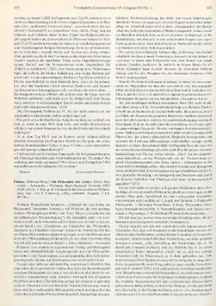 831-833 [Rezension] Ältere Akademie, Aristoteles, Peripatos
