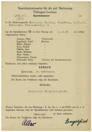 Dressen, Martha