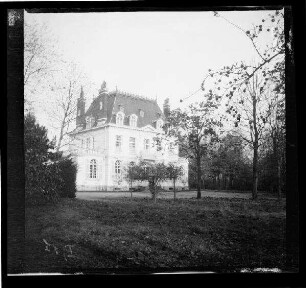 Phalempin (Dep. Nord, Frankreich): Weg in der Parkanlage der ("Offiziers-Speiseanstalt")