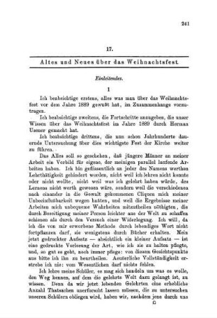 Einleitendes.