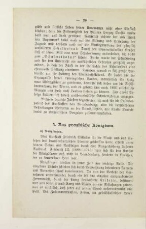 3. Das preußische Königtum