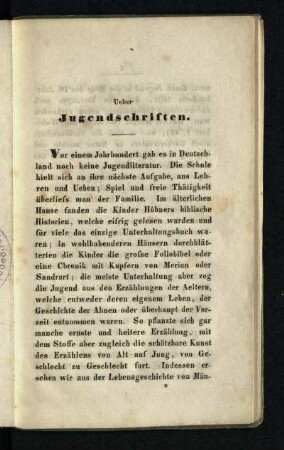 Ueber Jugendschriften