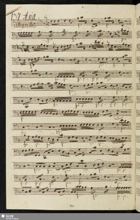137. Aria: Son buona fino à quel segno / Scarlatti, G.