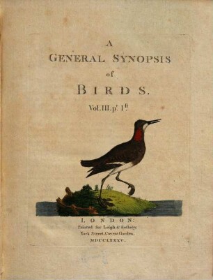 A general synopsis of birds. 3,1