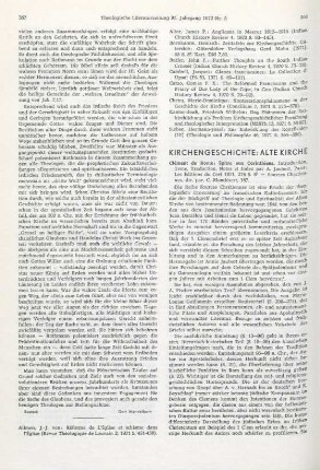 368-369 [Rezension] Clément de Rome, Épître aux Corinthiens.