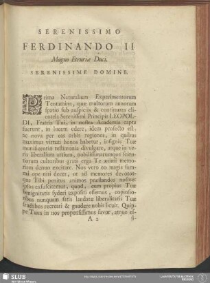 Dedicatio