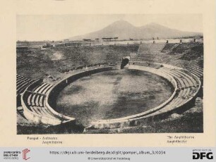 Pompei - Anfiteatro - Amphithéatre - The Amphitheatre - Amphitheater