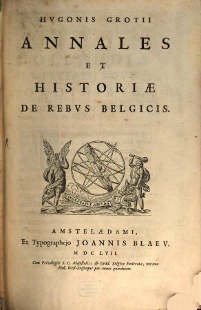 Annales et historiae de rebus Belgicis