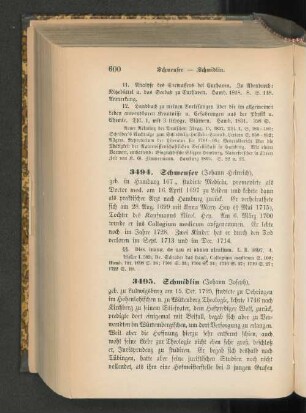 3495. Schmidlin (Johann Joseph)