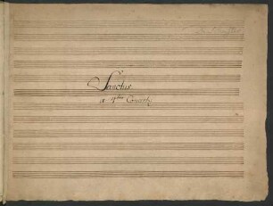 Sanctus; V (4), Coro, orch; D-Dur