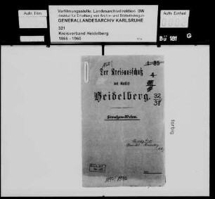 Kreisweg 71: [Wiesloch-]Baiertal - [Dielheim-]Horrenberg