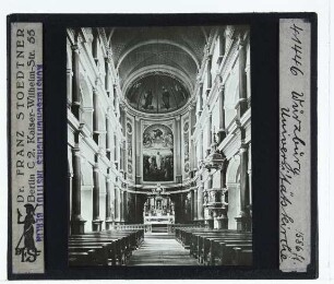 Würzburg, Neubaukirche (Universitätskirche) : Innenansicht