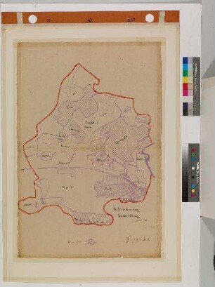 Die Gemeindemarkung Sande-Lohbrügge um 1700