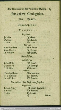 Die andere Conjugation
