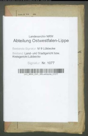 Erblasser: Rahmöller, Anne Marie Margarethe Ilsabein, geb. Huchzermeier: