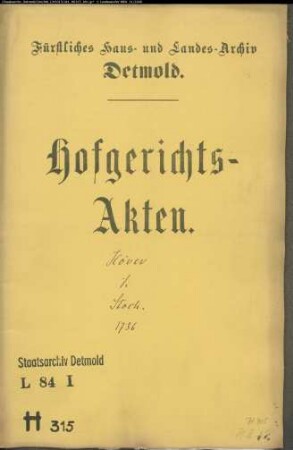 Höver und Simonsmeier zu Brosen gegen Stock und Klemme zu Brosen - Hude- und Holzberechtigung