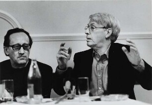Stephan Hermlin und Heiner Müller
