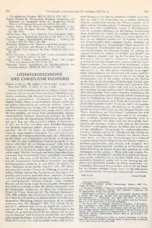 603-604 [Rezension] Gibson, Alexander B., The Religion of Dostoevsky